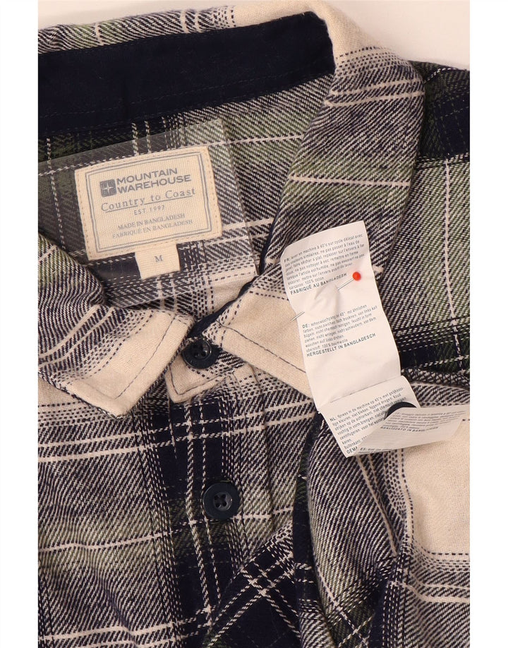 Mountain Warehouse muška flanelska košulja srednje šarene pamučne kare
