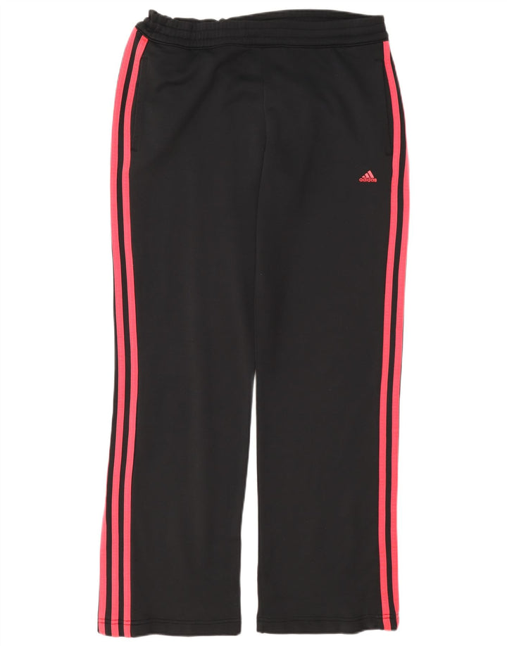 Adidas ženske hlače za trenirku UK 12 Srednje crni poliester