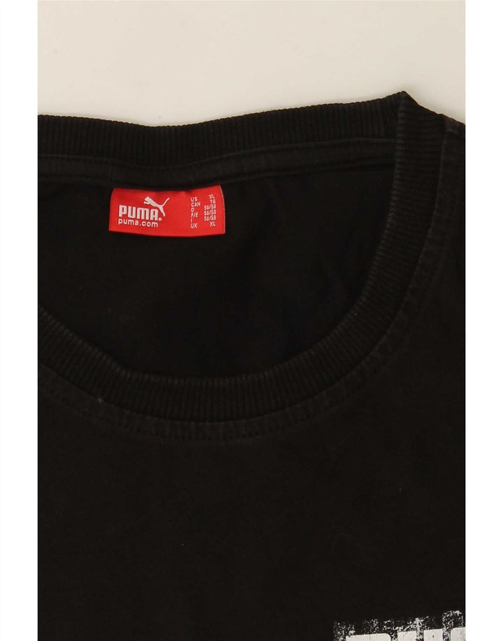 Puma muški grafički top XL crni prsluk