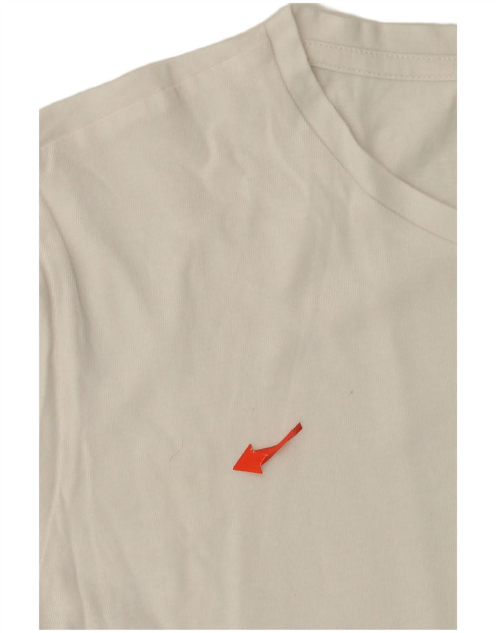 LOTTO Ženska majica kratkih rukava UK 10 Mali bijeli pamuk