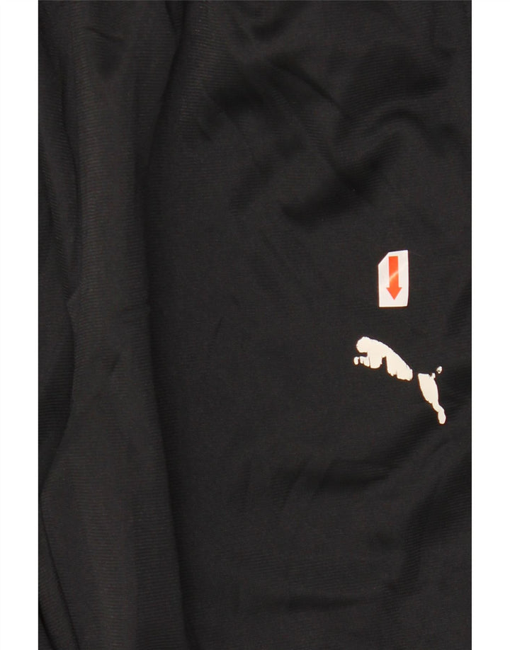 PUMA Trenirka za dječake Hlače za trčanje 7-8 godina Mali crni poliester