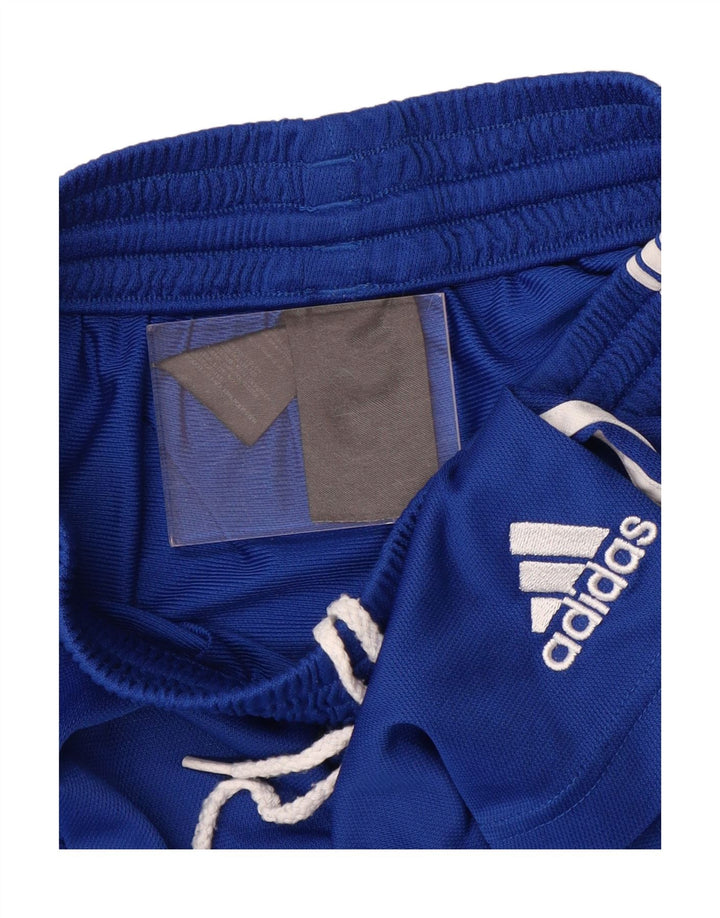 Adidas muške sportske kratke hlače male plave boje od poliestera