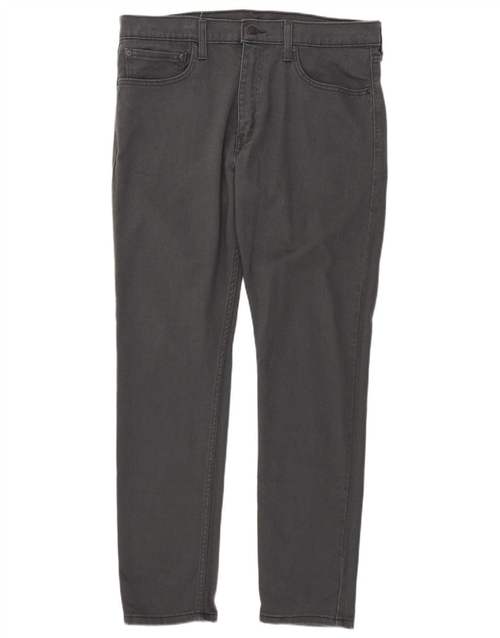 Levi's muške 512 uske sužene traperice W36 L32 sive