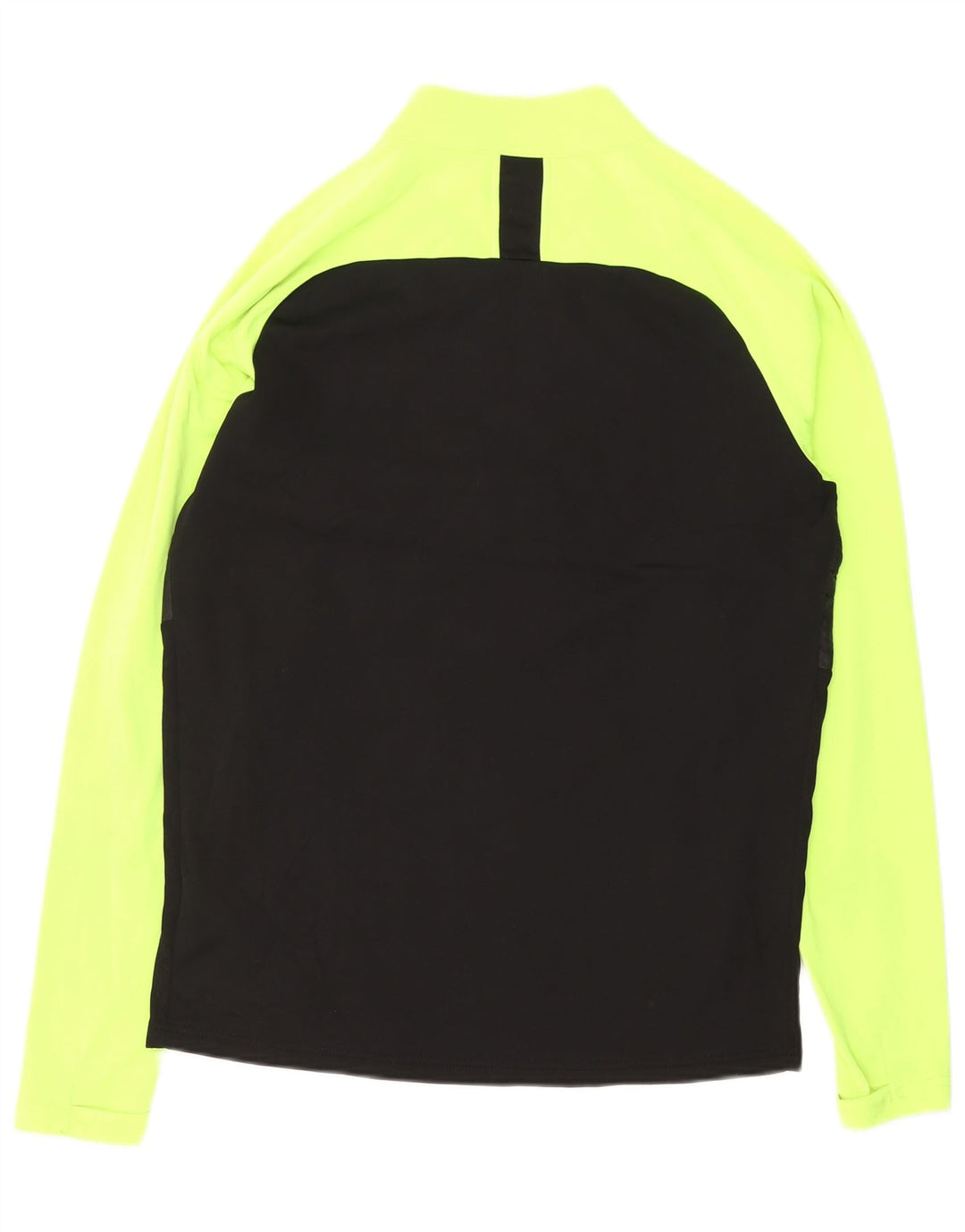 NIKE Muška pulover trenirka Dri Fit s patentnim izrezom Gornji dio srednje crne boje