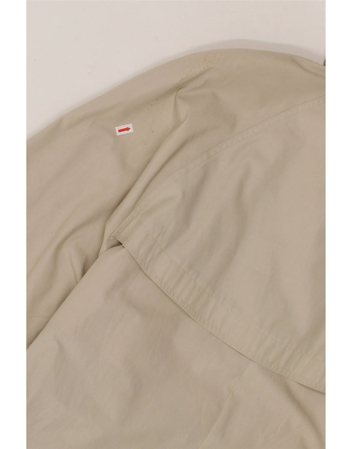 ALBA FORNARI Womens Overcoat IT 48 XL Beige Polyester Vintage Alba Fornari and Second-Hand Alba Fornari from Messina Hembry 