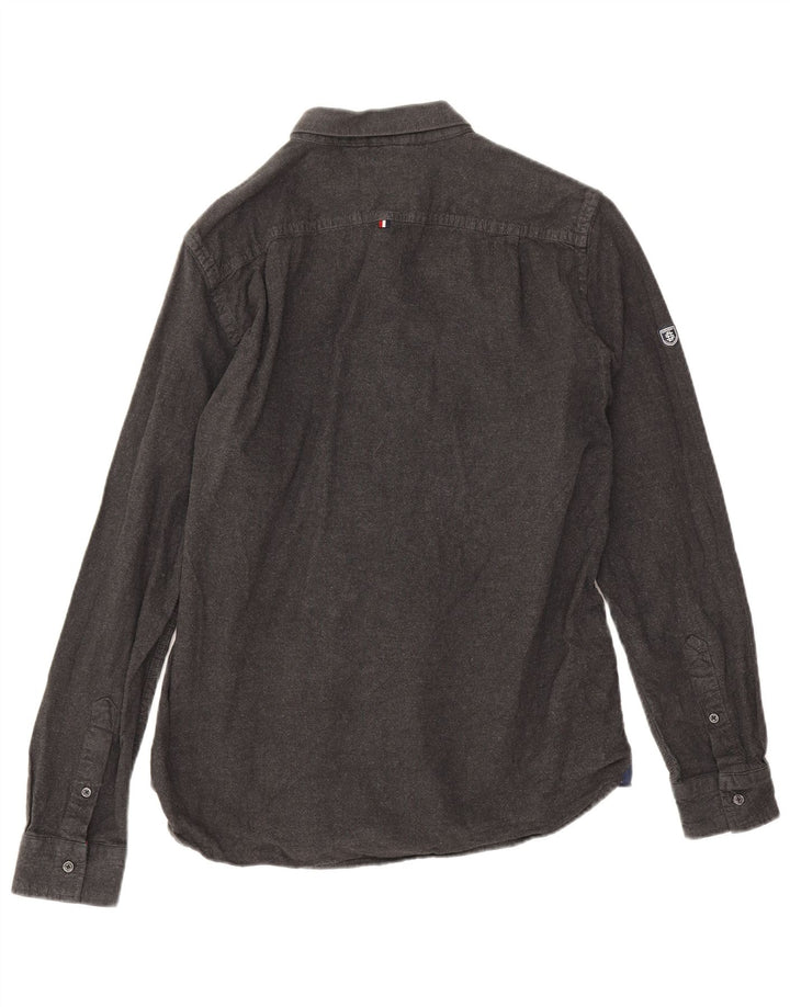 Superdry muška flanelska košulja 2XL sivi pamuk