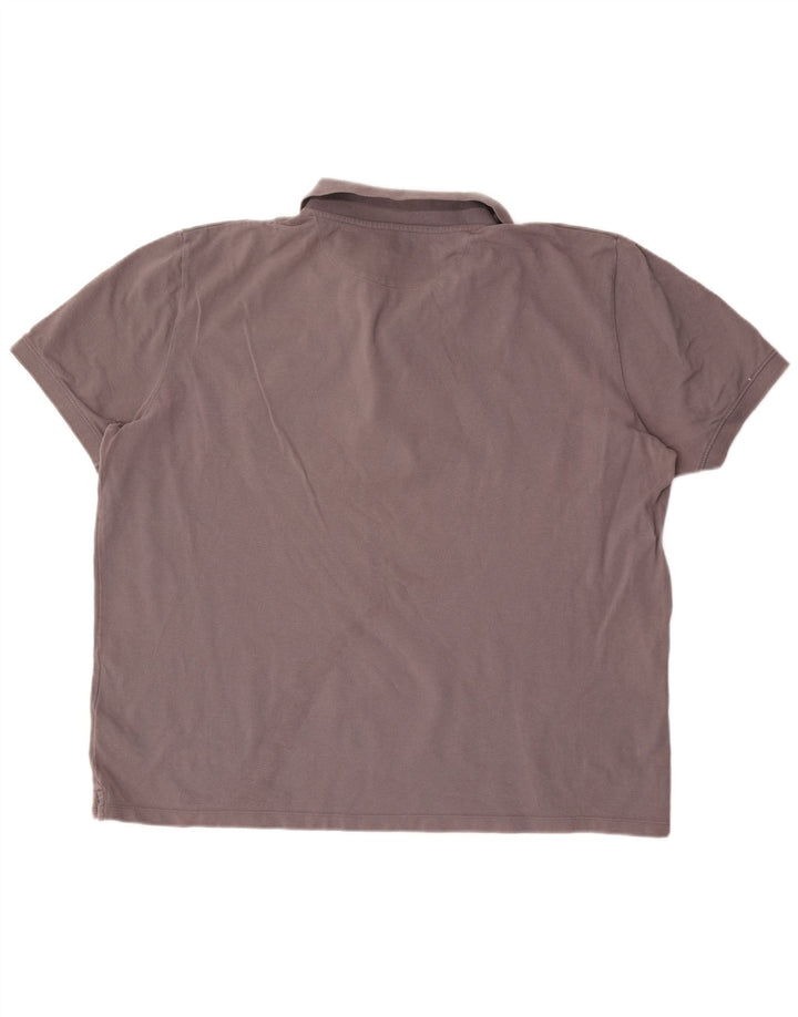Timberland muška polo majica standardnog kroja 2XL sivi pamuk