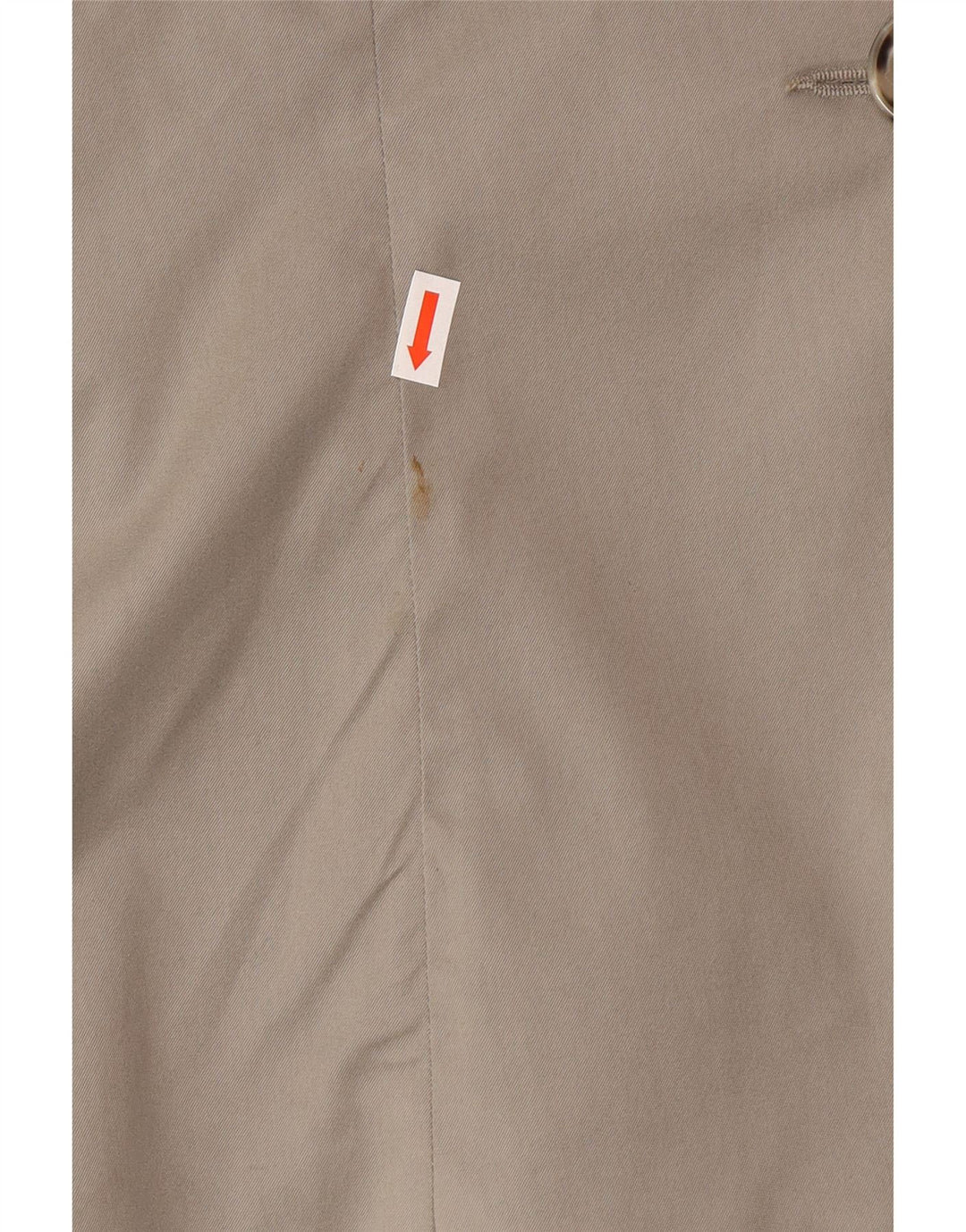 Armani Jeans Ženska jakna s 2 gumba US 14 XL sivi pamuk