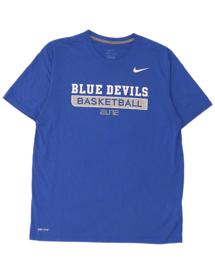 Nike Muška majica kratkih rukava Blue Devils Baseball Graphic Top od velikog poliestera