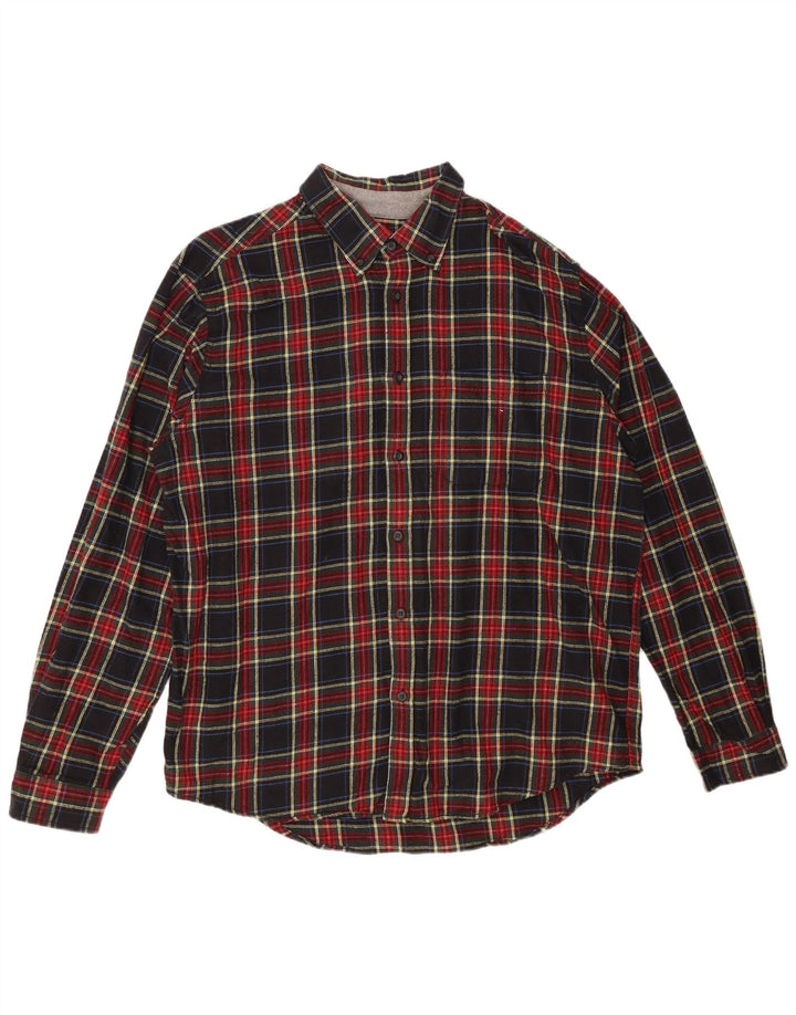 EDDIE BAUER Muška flanelska košulja XL šareni karirani pamuk