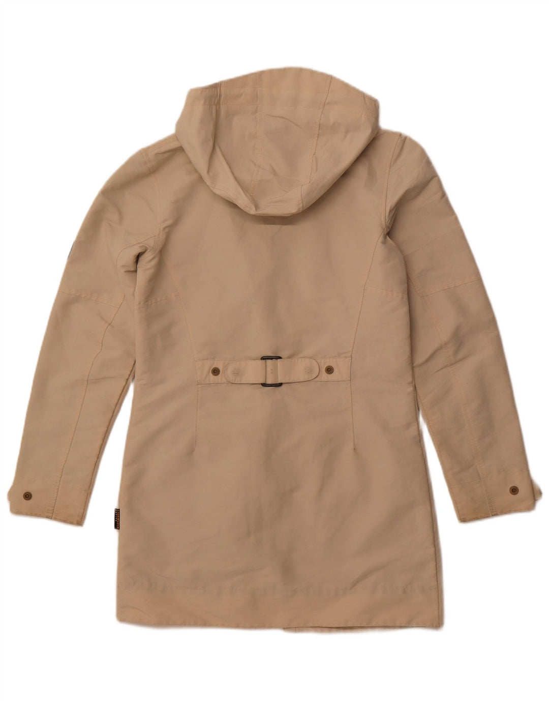 JACK WOLFSKIN Ženska vjetrovka s kapuljačom UK 10 Small Beige Poliester