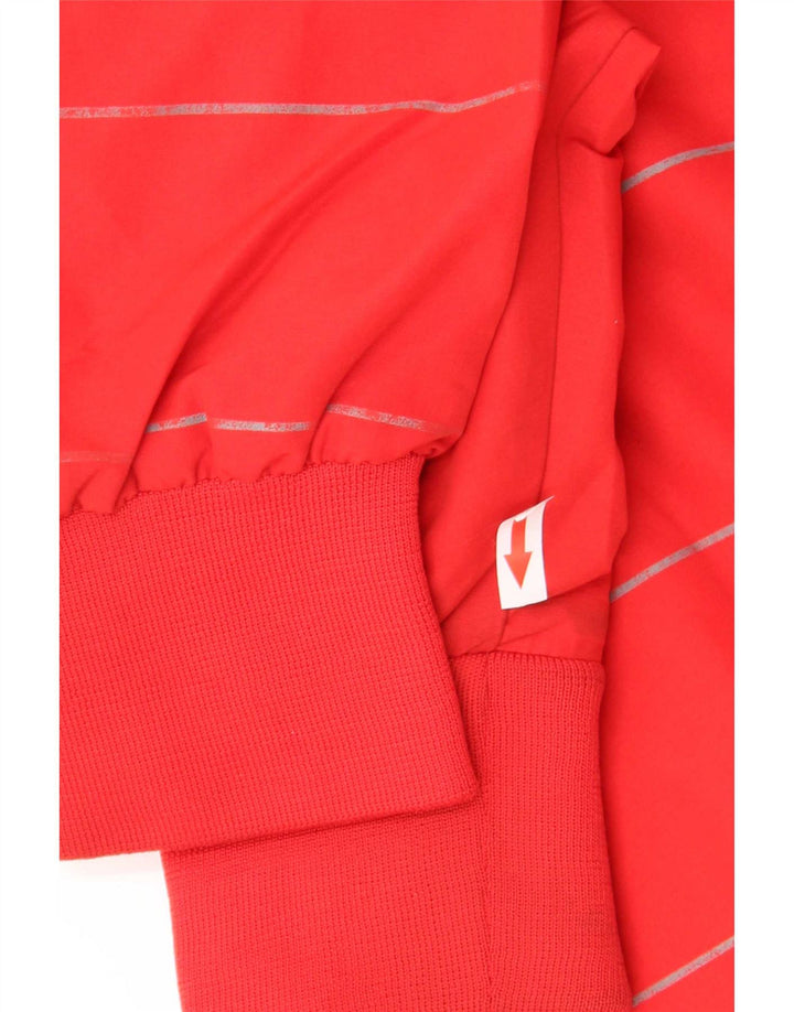 Nike Boys Graphic Trenirka Gornja jakna 13-14 godina XL crveno prugasti poliester