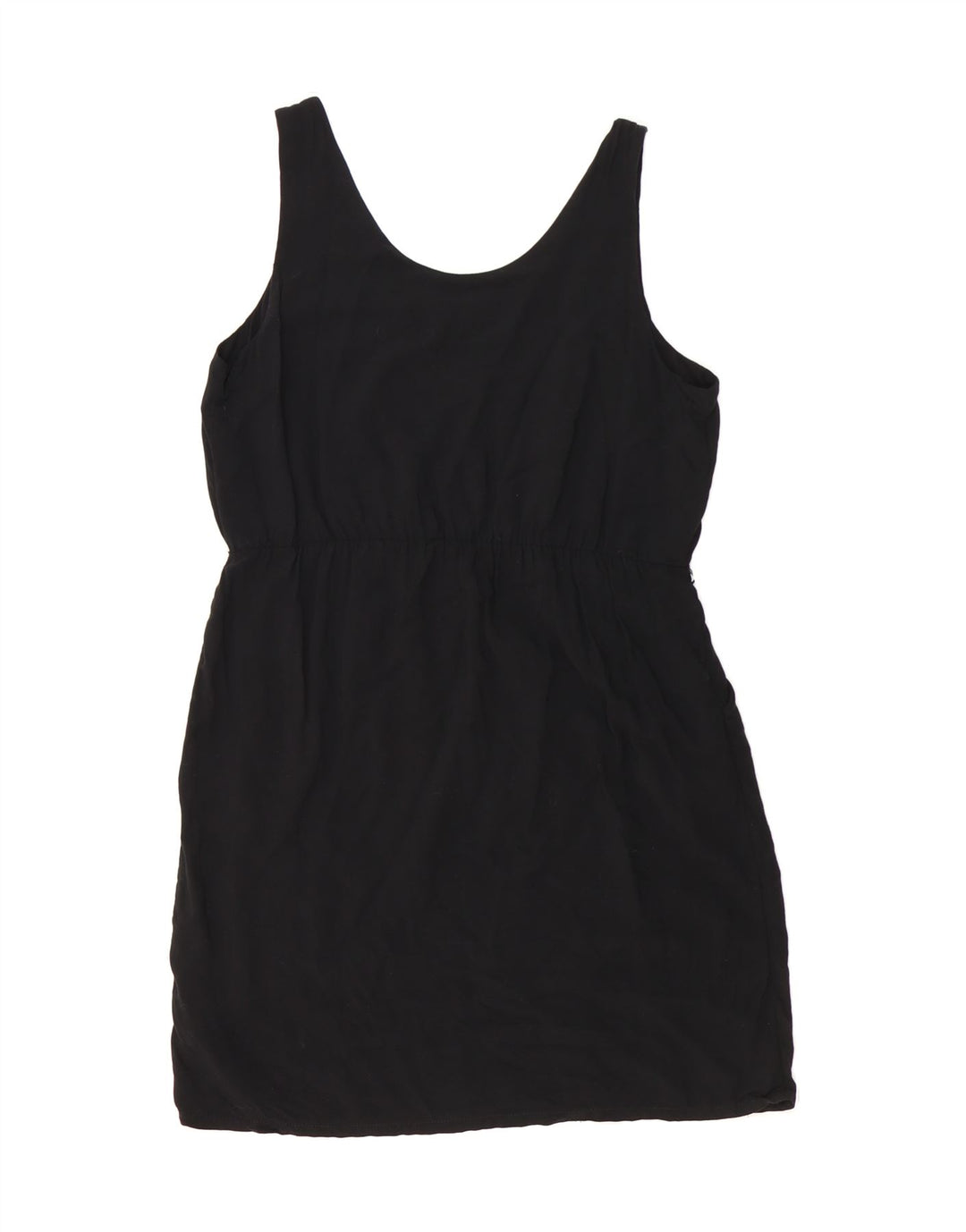 MOSSIMO Womens Sleeveless Sheath Dress UK 16 Large Black Rayon Vintage Mossimo and Second-Hand Mossimo from Messina Hembry 