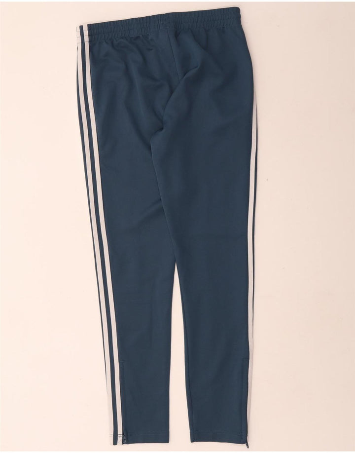 Adidas ženske hlače za trenirku UK 10 male plave poliesterske