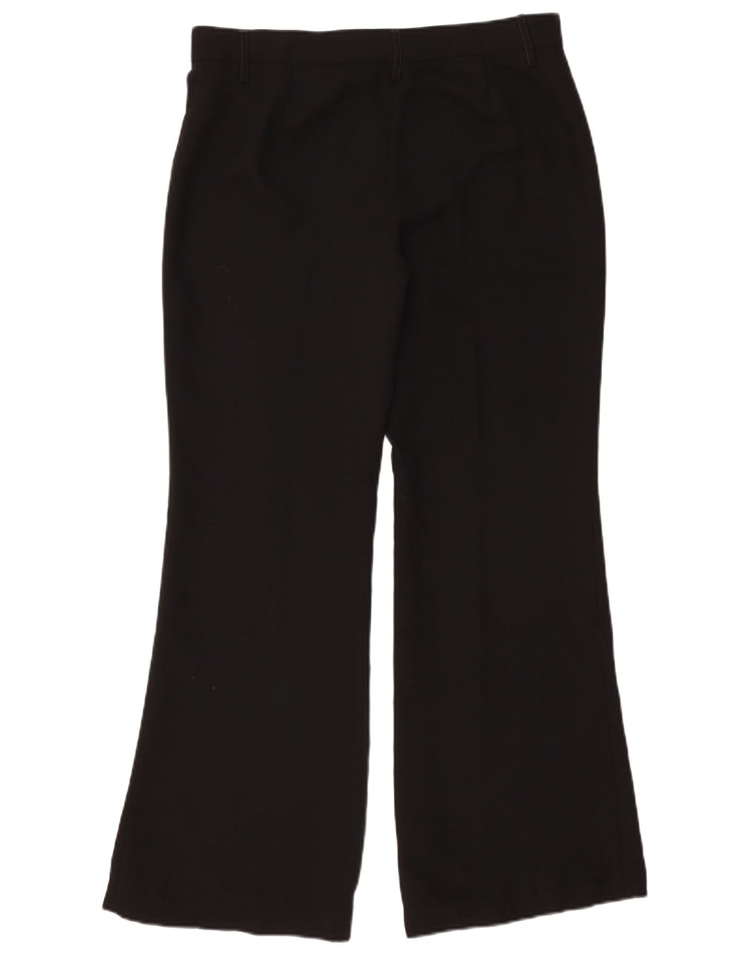 ZARA Womens Bootcut Casual Trousers EU 42 Large W32 L32 Black Polyester