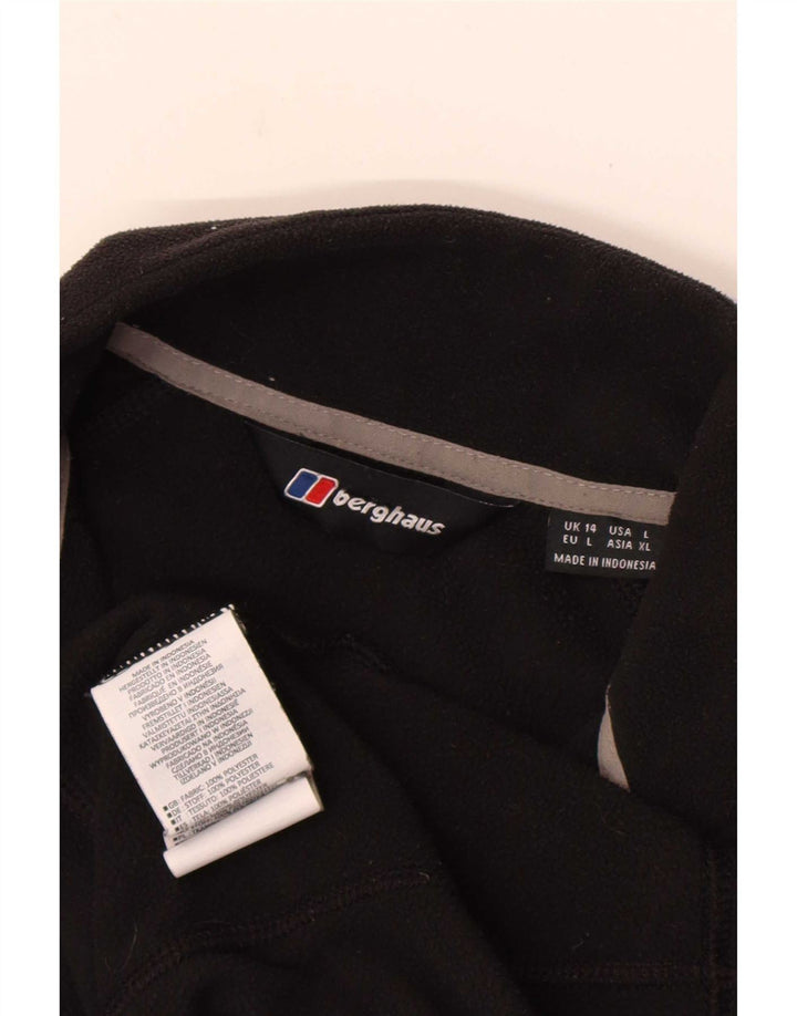 Berghaus ženska jakna od flisa UK 14 veliki crni poliester