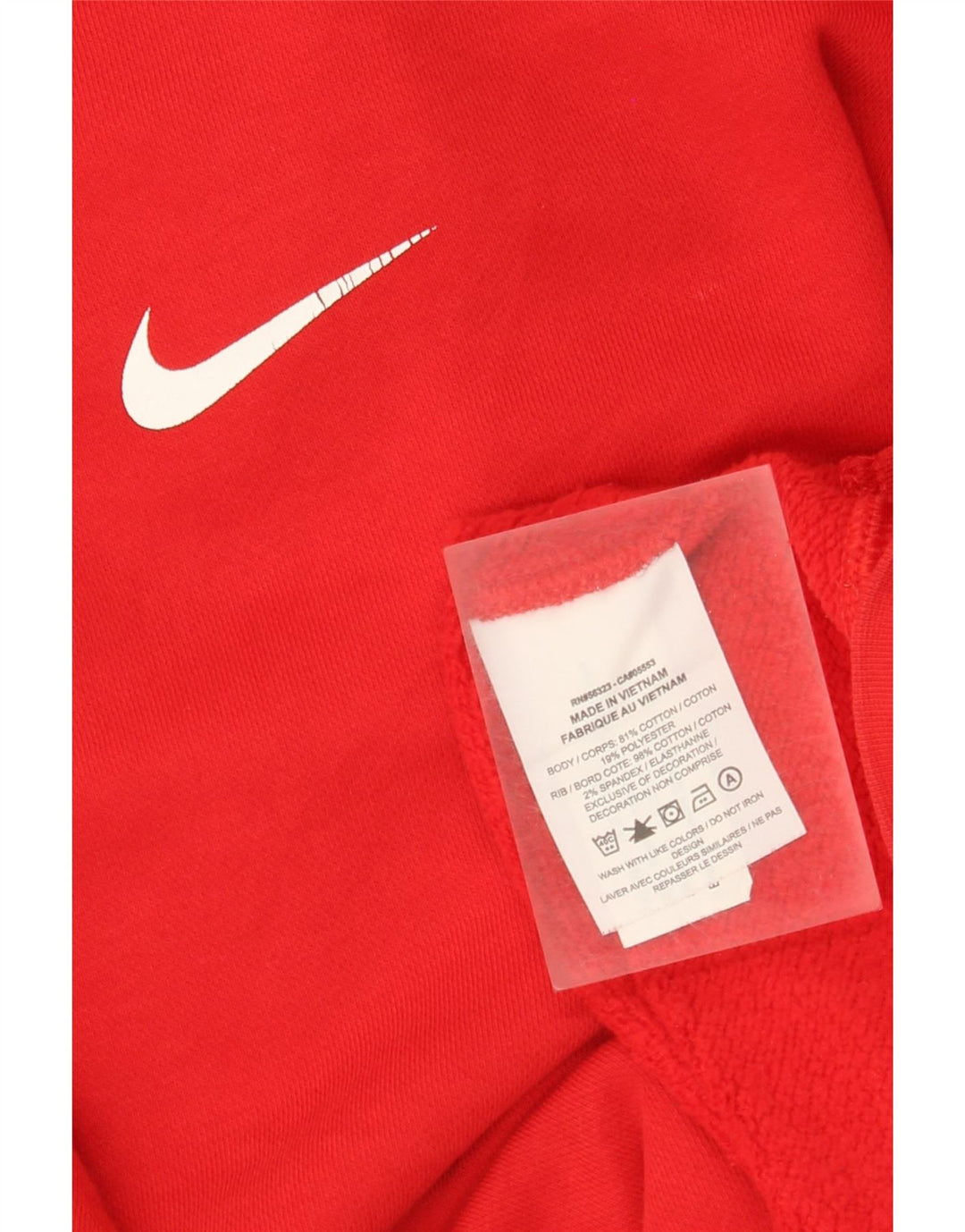 Nike muški džemper XL crveni pamuk