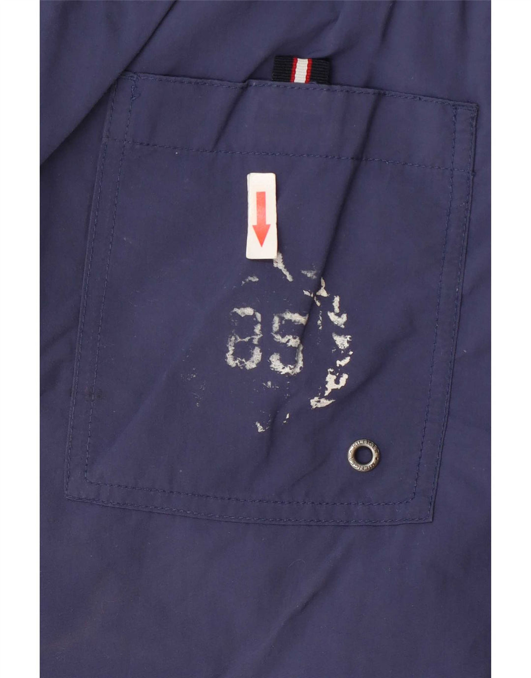Tommy Hilfiger muške kratke hlače za plivanje Graphic Cargo srednje tamnoplave