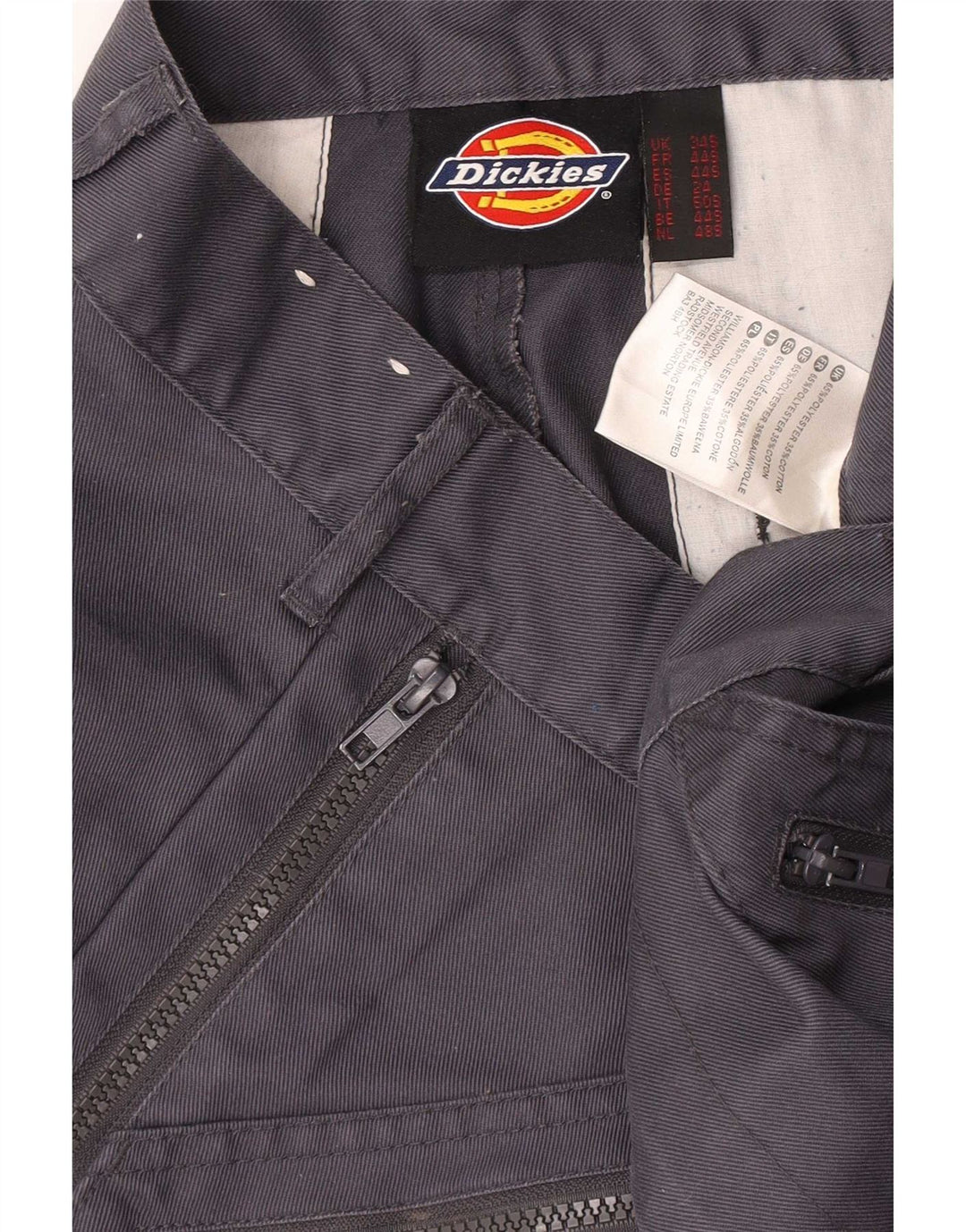 Dickies muške ravne kargo hlače W34 L29 tamnoplavi poliester