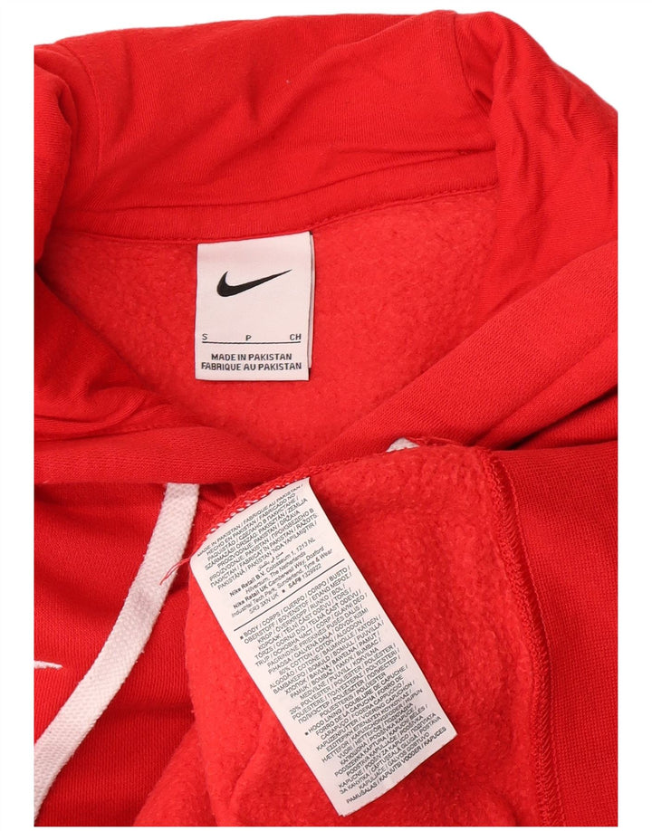 Nike Muška majica s kapuljačom Mala crvena pamučna