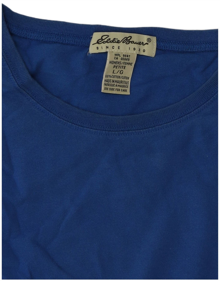 Eddie Bauer ženski prsluk UK 16 veliki plavi pamuk