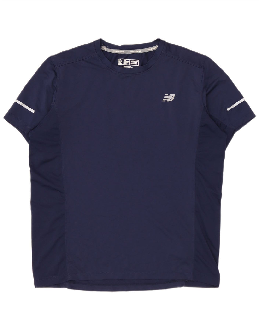 NEW BALANCE Muška majica kratkih rukava Medium tamnoplavi poliester