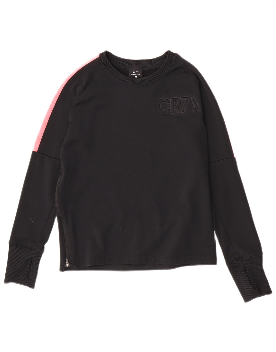 Nike Boys Dri Fit Graphic Sweatshirt Džemper 10-11 godina srednje crna