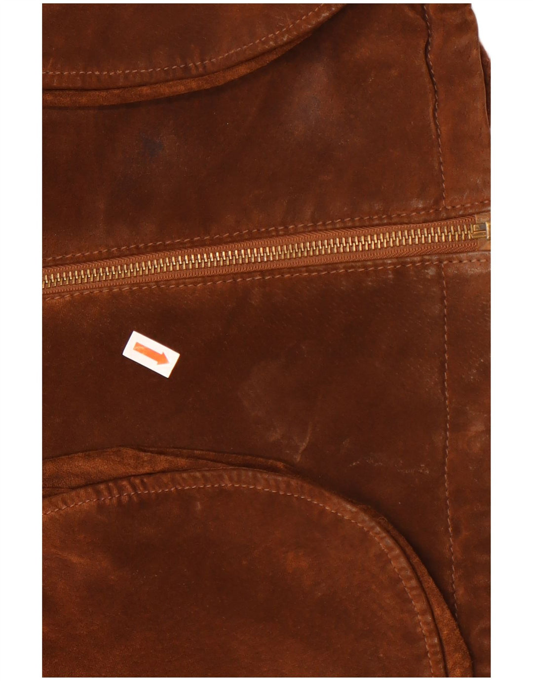 Conbipel ženska jakna od brušene kože IT 44 srednje smeđe kože