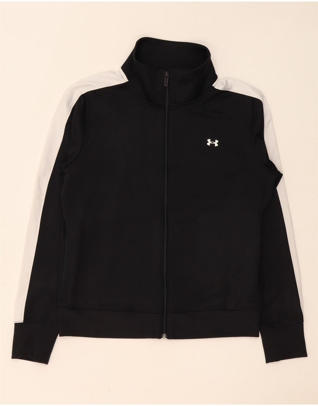Under Armour muška gornja jakna trenirke Mala crna poliesterska boja