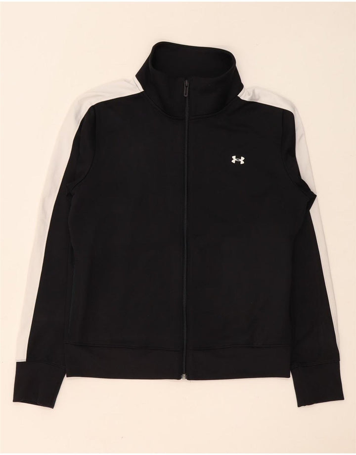 Under Armour muška gornja jakna trenirke Mala crna poliesterska boja