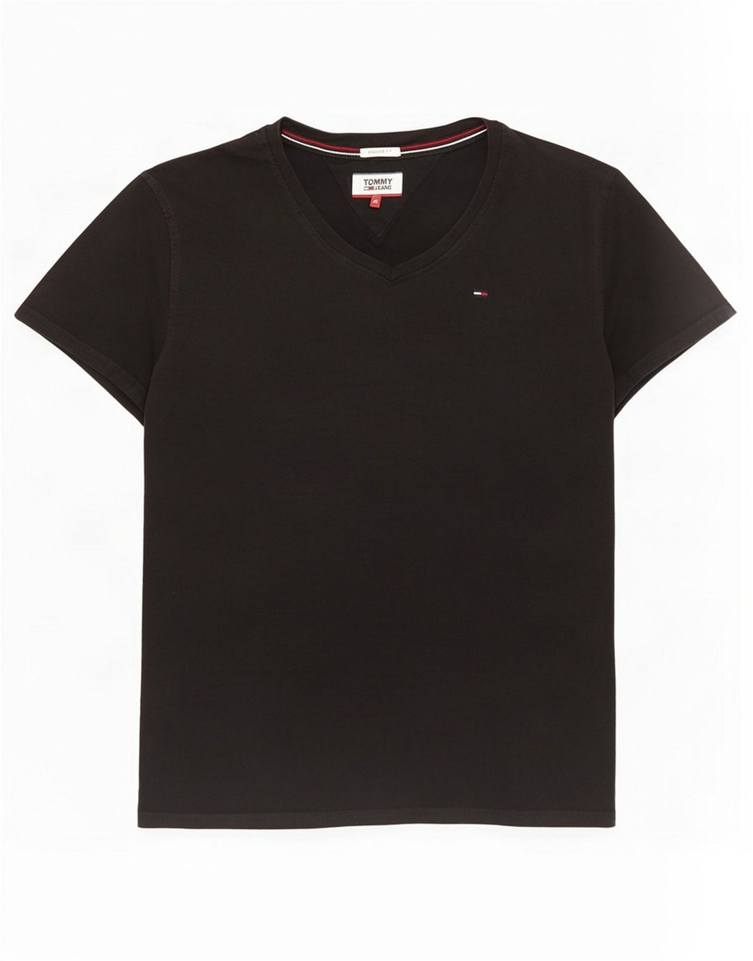 Tommy Hilfiger muška majica srednjeg kroja srednje crna