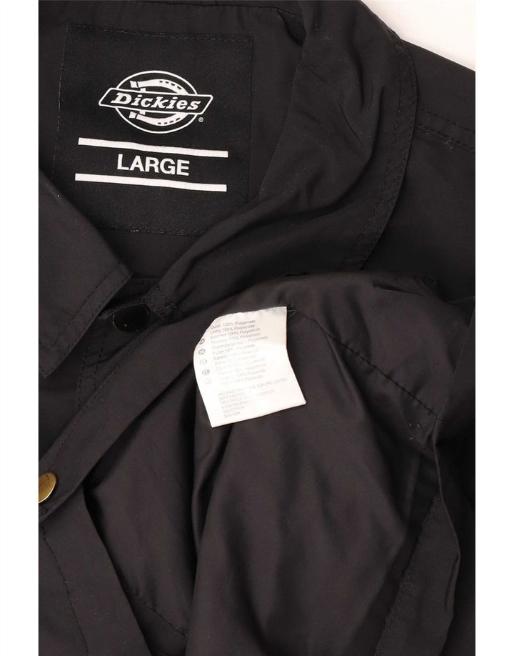 Dickies muška bomber jakna UK 40 veliki crni poliamid