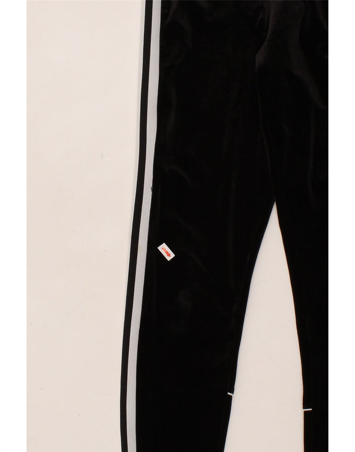 ADIDAS Womens Leggings UK 6 XS Black Polyester Vintage Adidas and Second-Hand Adidas from Messina Hembry 