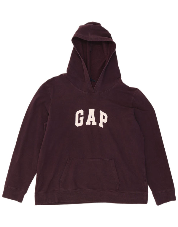 Gap Ženska majica s kapuljačom s grafičkim motivima UK 18 XL Bordo pamuk