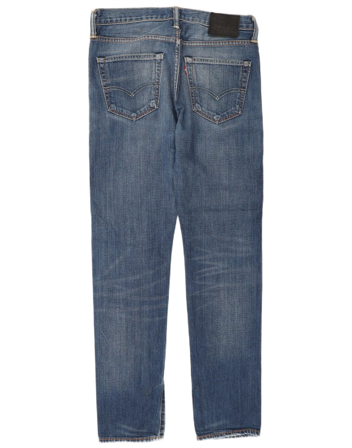 Levi's muške 508 Regular sužene traperice W29 L32 plavi pamuk