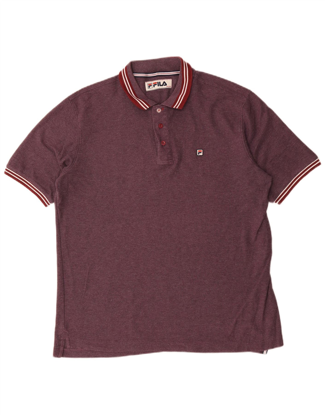 Fila muška polo majica IT 56 2XL bordo poliester