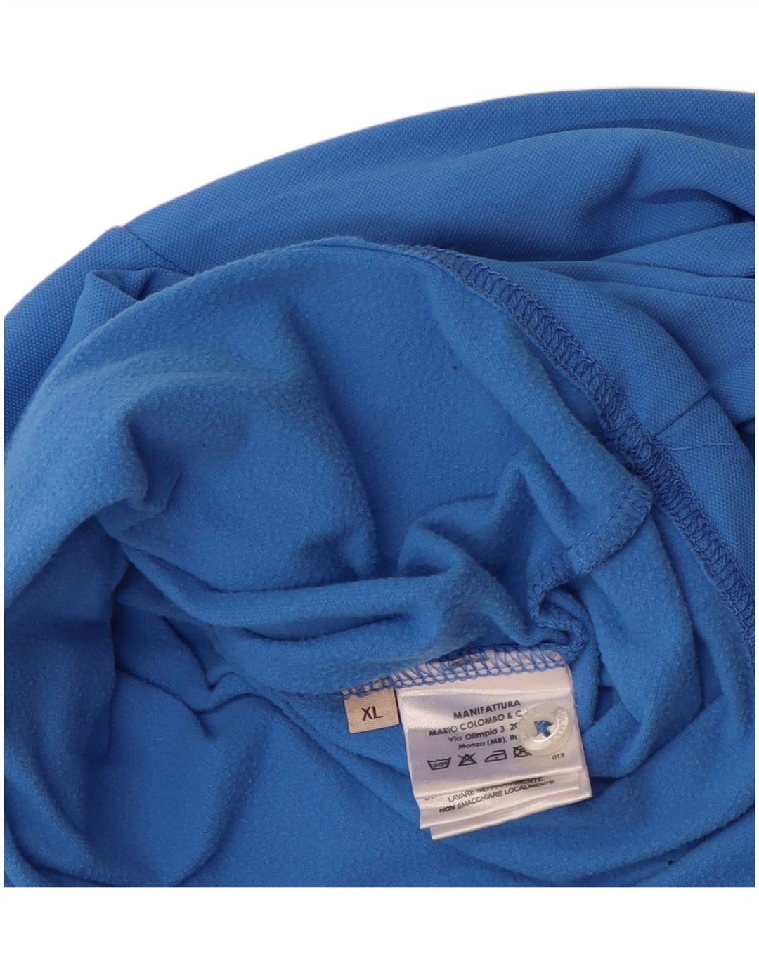 COLMAR Mens Golf Long Sleeve Polo Shirt XL Blue Polyester