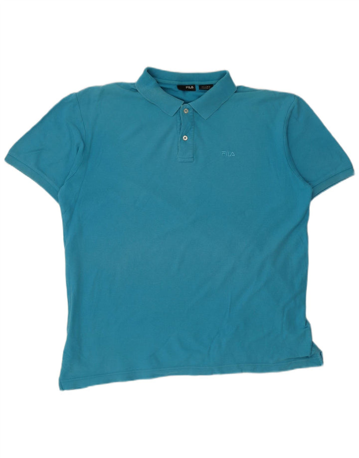 Fila muška polo majica XL plavi pamuk