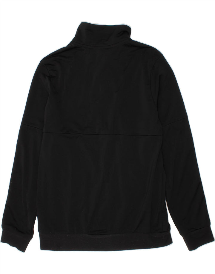 ADIDAS Boys Tracksuit Top Jacket 13-14 Years Black Polyester Vintage Adidas and Second-Hand Adidas from Messina Hembry 