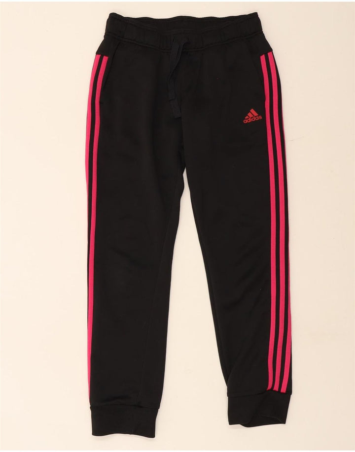 Adidas Ženska trenirka Hlače Joggers UK 12 Srednji crni poliester