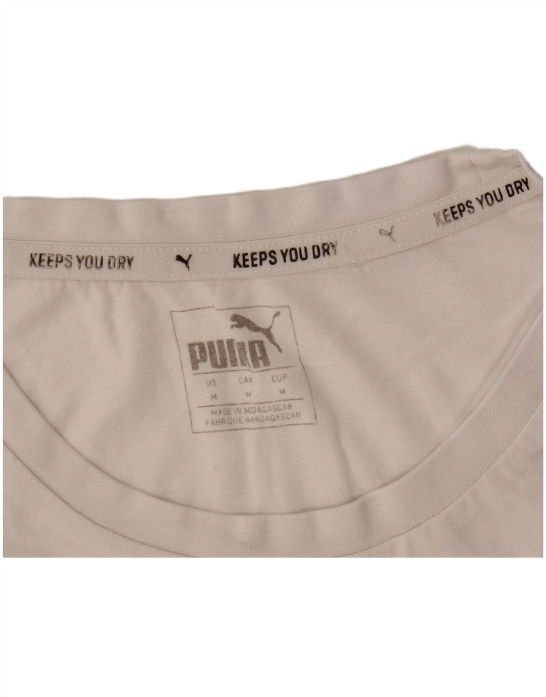 Puma muška majica s grafičkim motivima srednje bijele boje