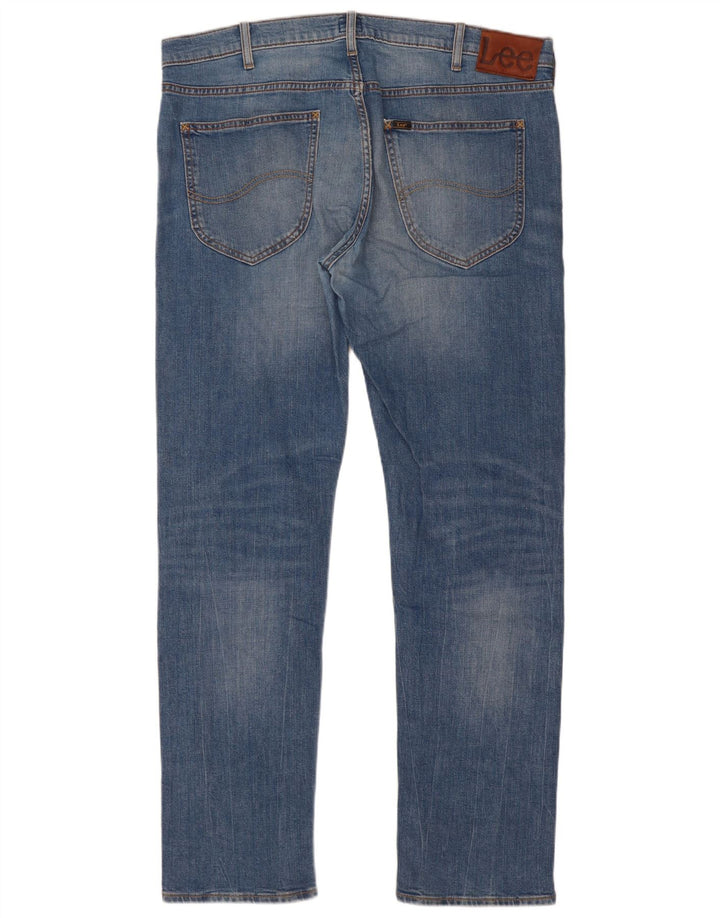 Lee Mens Daren Slim Jeans W36 L32 Plavi pamuk