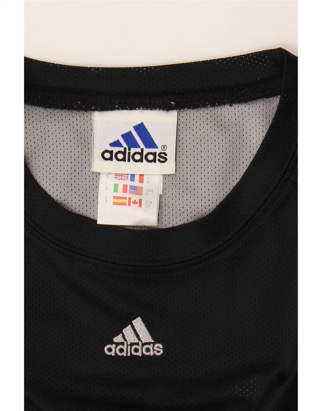 Adidas muška majica kratkih rukava, mali crni poliester