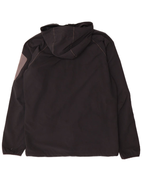 Columbia Muška kišna jakna s kapuljačom UK 38 Srednji crni poliester