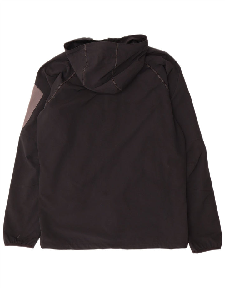 Columbia Muška kišna jakna s kapuljačom UK 38 Srednji crni poliester