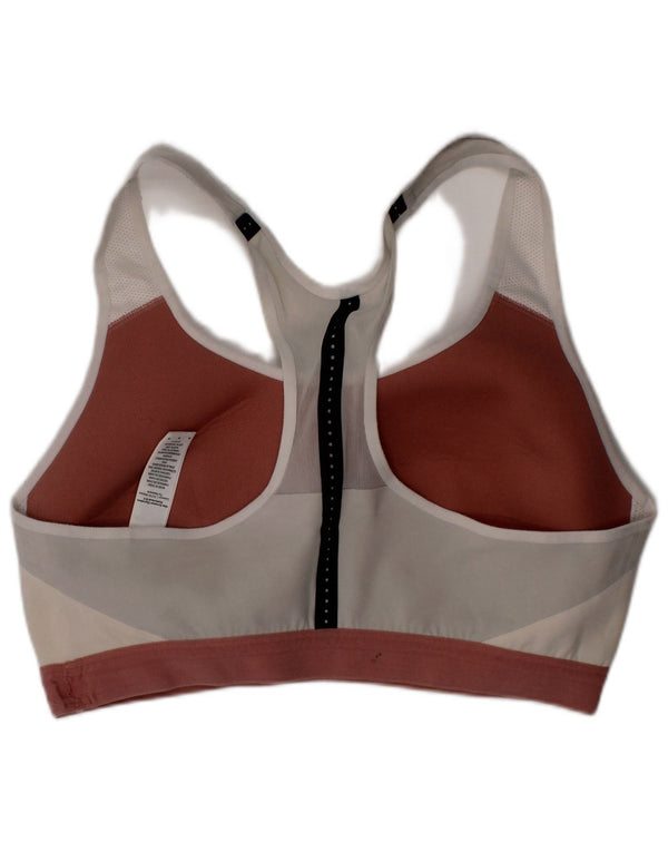 Nike ženski Dri Fit sportski grudnjak, srednji off-bijeli najlon