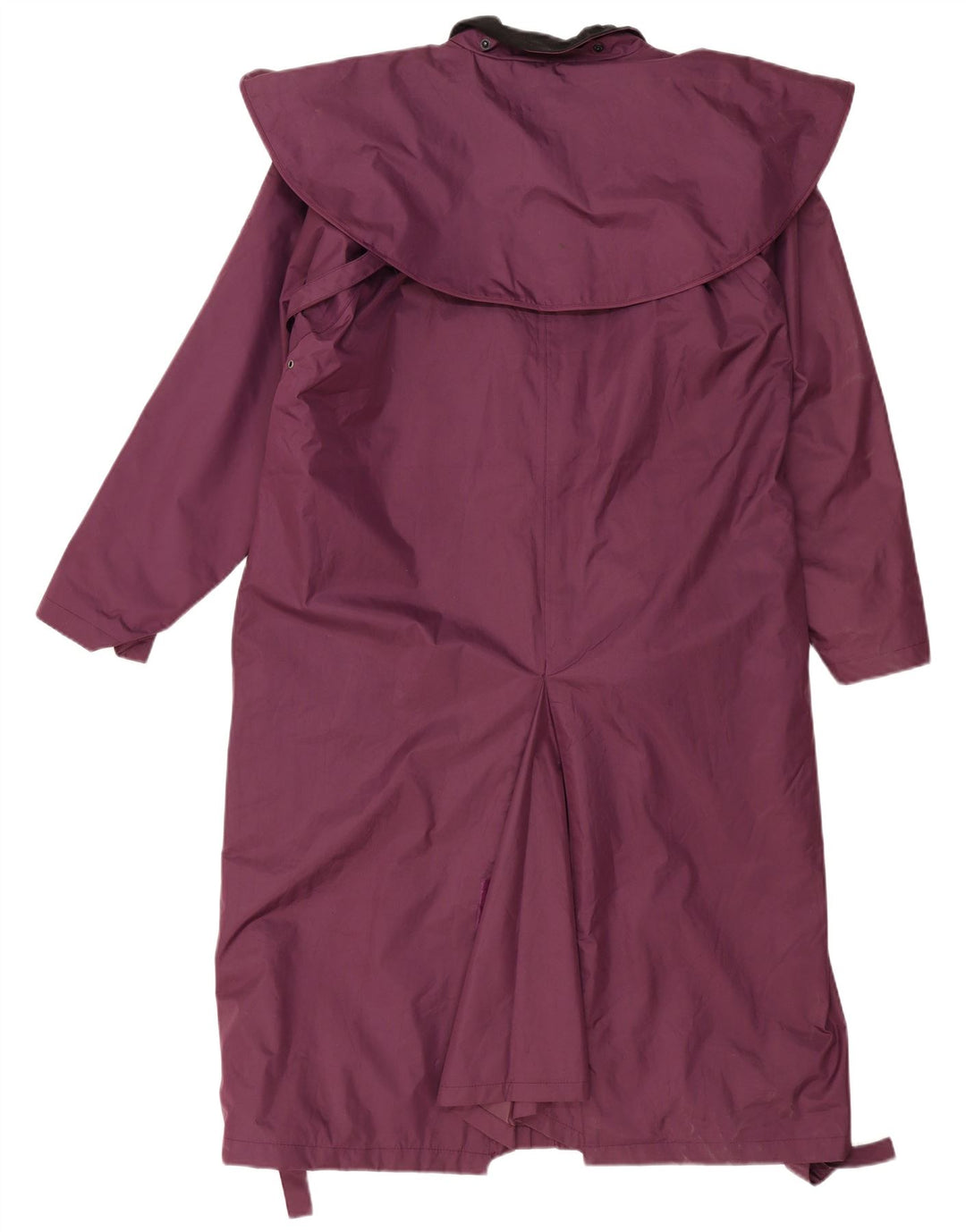 COUNTRY ESTATE Veliki ženski kaputić s ogrtačem UK 16 Veliki ljubičasti poliester