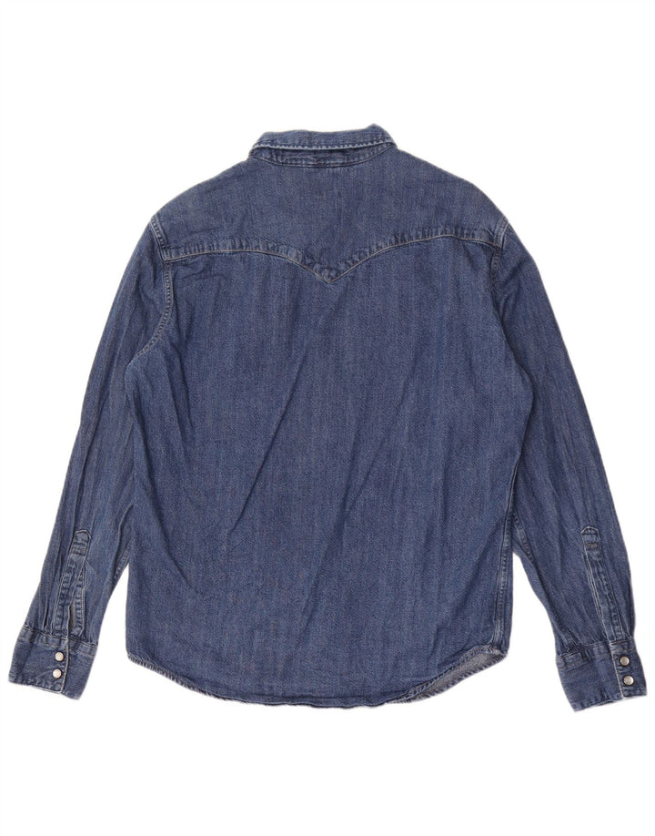 Levi's standardna muška traper košulja Srednje plavi pamuk