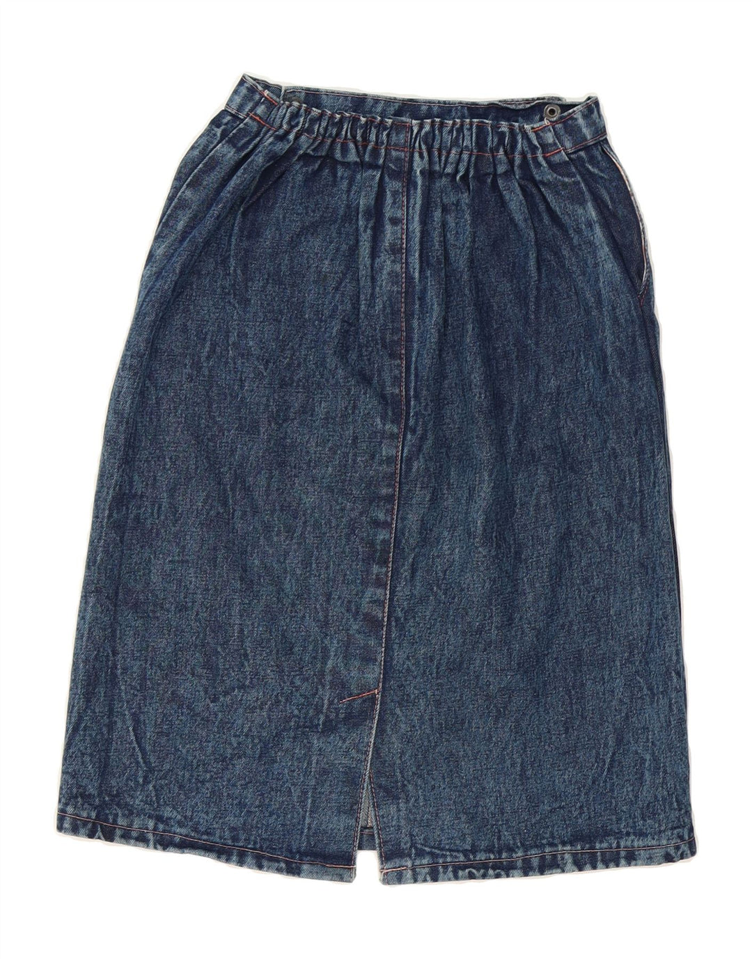 VINTAGE Womens Denim Skirt W26 Small Blue Vintage Vintage and Second-Hand Vintage from Messina Hembry 