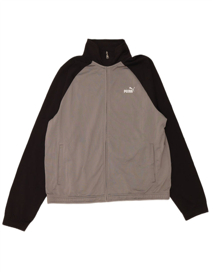 PUMA muška gornja jakna trenirke XL sivi poliester u boji